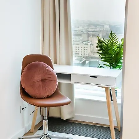Unique Tower 22 Floor De Luxe Apartment Варшава Екстер'єр фото